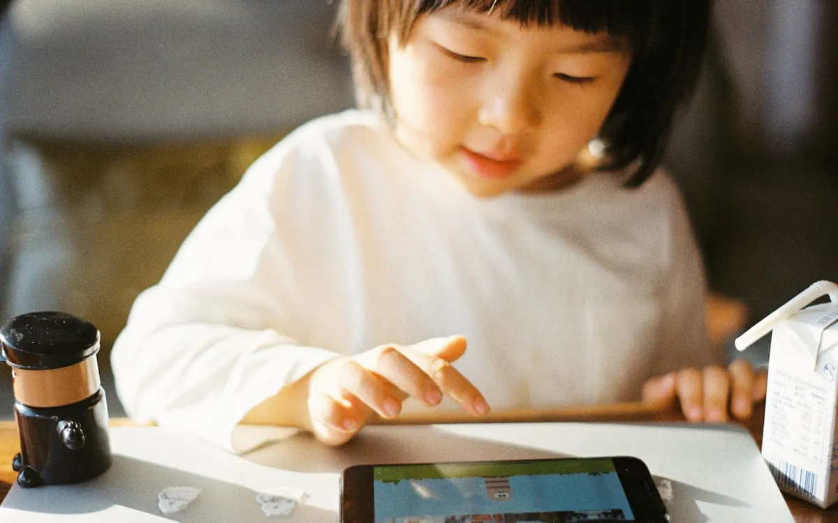 Illustration for “Digital Minimalism with Kids: What Actually Works”
