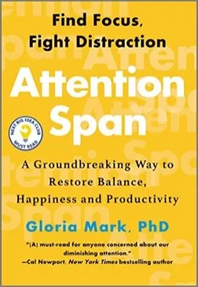 Cover of Attention Span by Gloria Mark