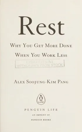 Cover of Rest by Alex Soojung-Kim Pang