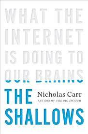 Cover of The Shallows by Nicholas Carr