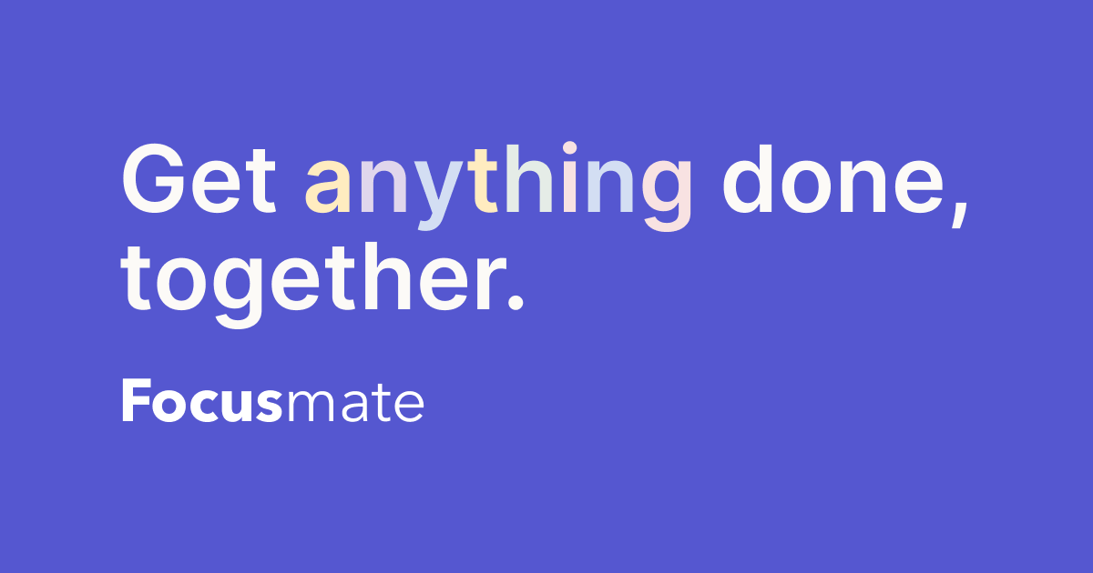 Focusmate app icon